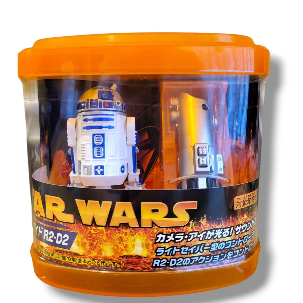 2005 R2-D2 Tomy Takara Star Wars Japan Remote Control Mint New
